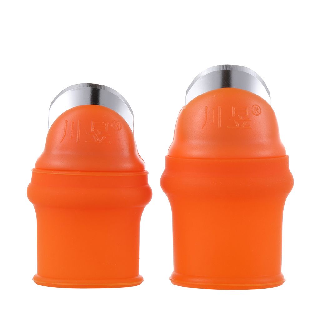 Dụng cụ đeo ngón tay bằng silicone dùng nhặt hạt bào vỏ rau củ quả tiện dụng