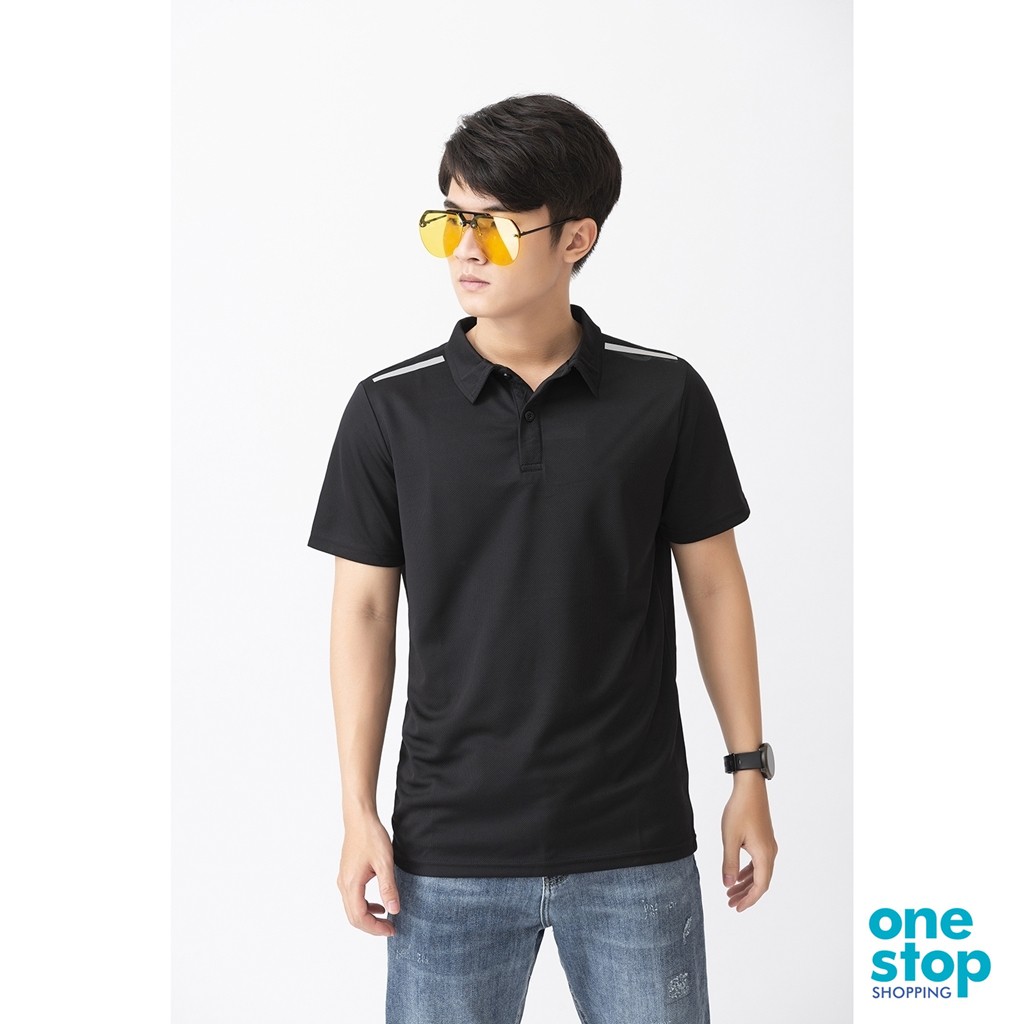 Áo thun có cổ chất liệu vải thông hơi thời trang nam One shop