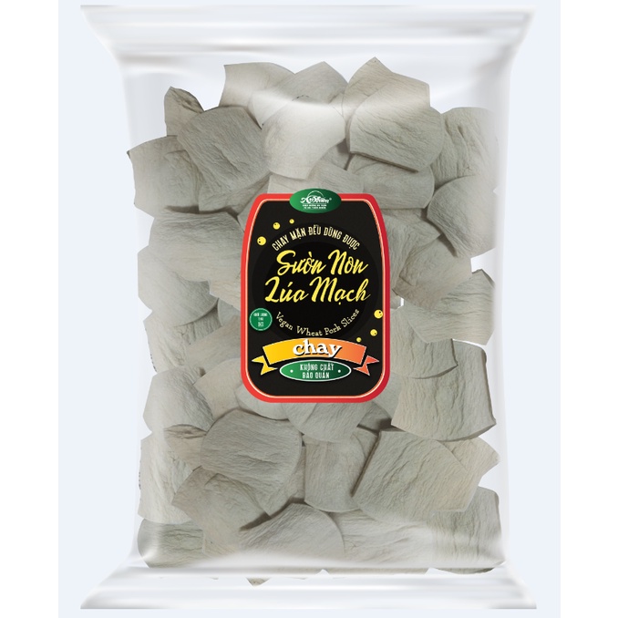 [DINH DƯỠNG CAO] 1KG Sườn Non Lúa Mạch Chay An Nhiên, Thịt Chay, Thực Phẩm Chay Dinh Dưỡng, Thuần Chay Healthy