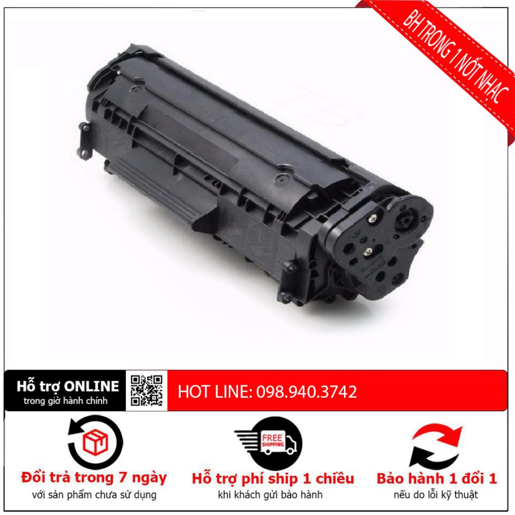 [BH ĐẾN GIỌT MỰC CUỐI CÙNG] Thay hộp mực 12A CARTRIDGE 103/303/703 dùng cho Canon LBP 2900/3000 chất lượng tạo niềm tin