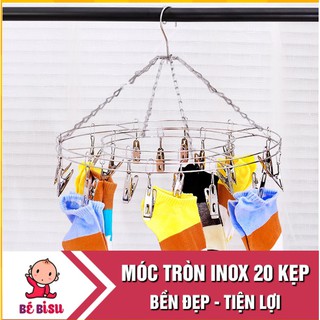 Móc Phơi Quần Áo Trẻ Em INOX