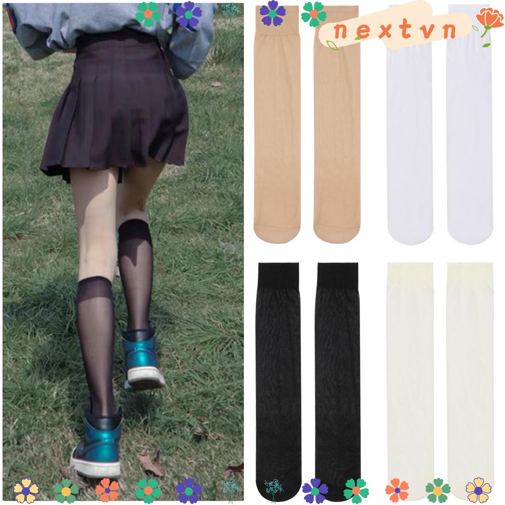 Vớ Bắp Chân Dài đầu gối xuyên Thấu Gợi Cảm Thời Trang Cho Nữ