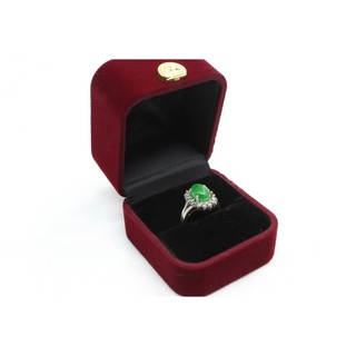 Hộp nhẫn cao cấp bọc nhung đựng nhẫn đơn,nhẫn cưới,nhẫn cầu hôn sang trọng