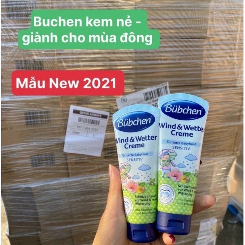 Kem Chống Lạnh Giữ Ẩm Cho Bé Bubchen 75ml Của Nga