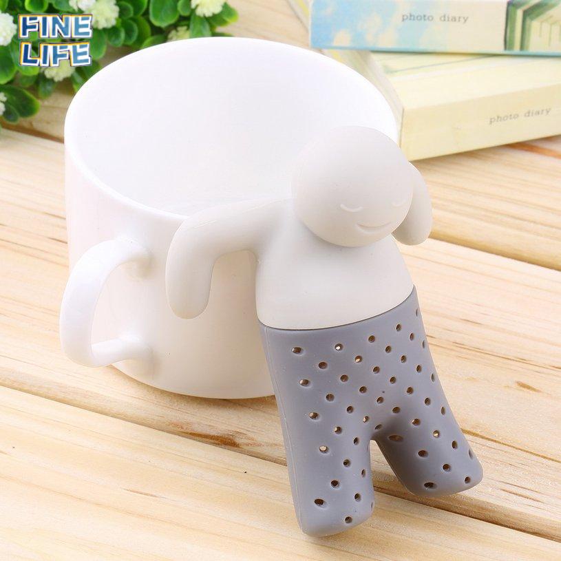 Tea Infuser Silicone Loose Tea Leaf Strainer Herbal Spice Filter Diffuser