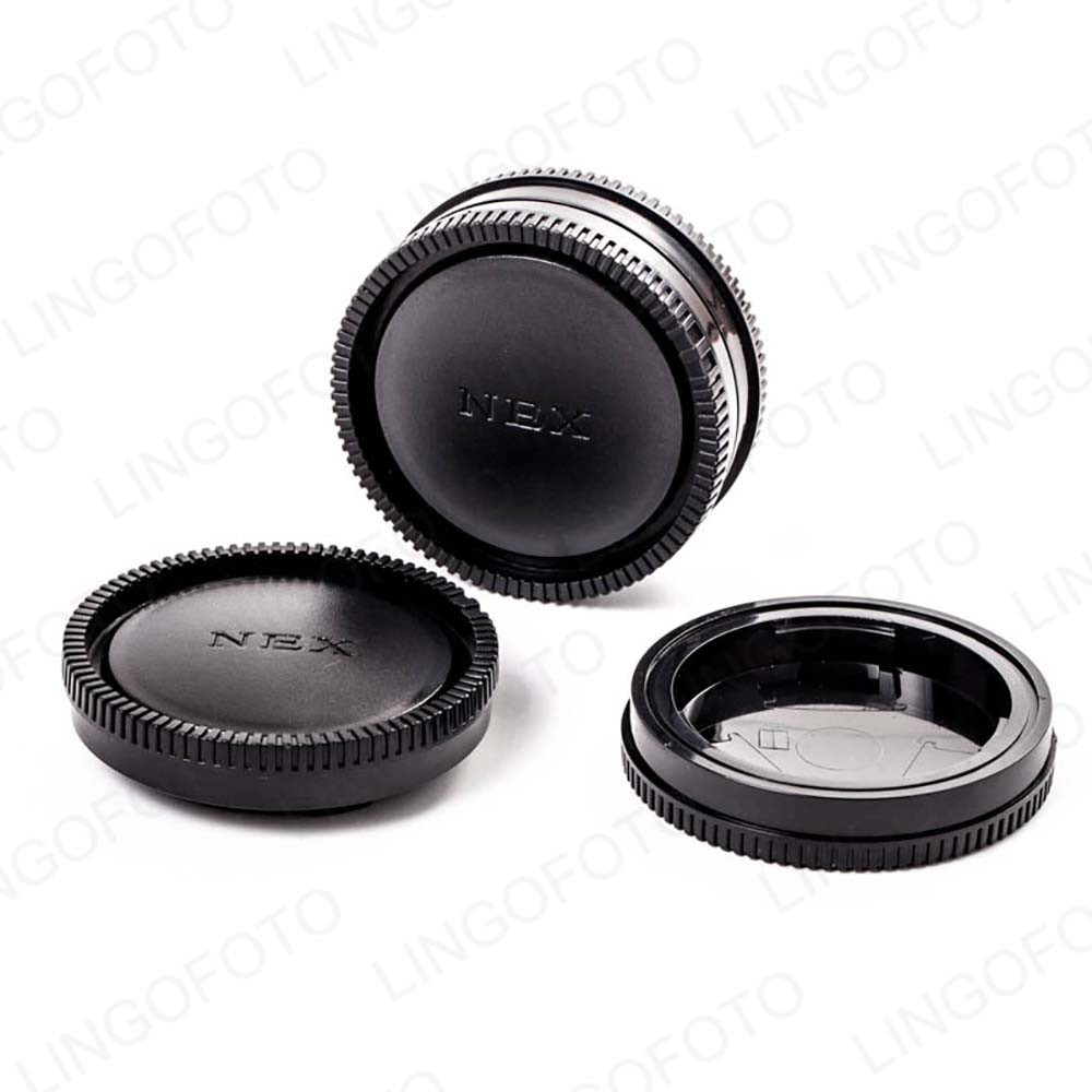 Bộ 10 Nắp Đậy Ống Kính Máy Ảnh + Thân Sau Cho Sony A6500 A6300 A6000 Nex-7 Nex-3 Nex-5 Np3206