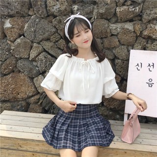 Áo tay bồng trễ vai
