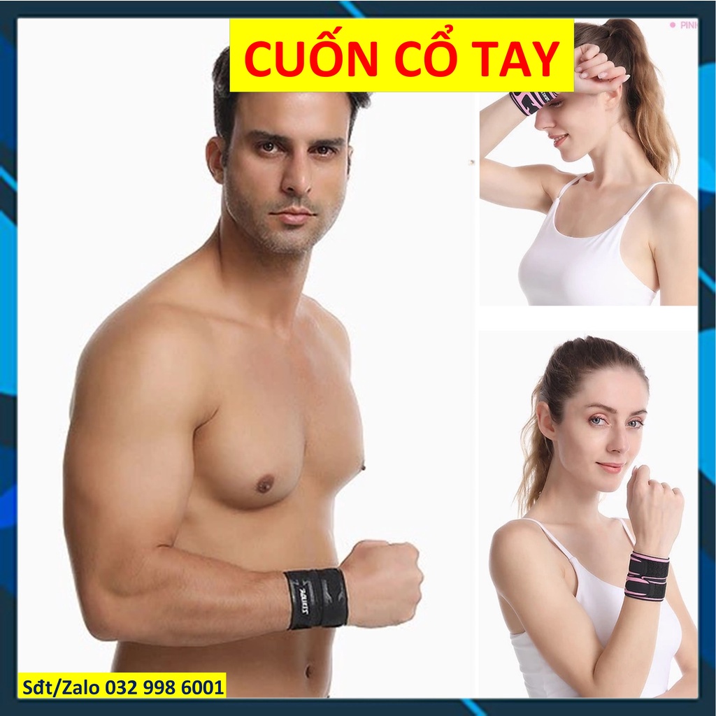 Băng cổ tay tập gym, Dây quấn cổ tay tập GYM chính hãng Aolikes 1540 1539 1538 7936 7637 1030 ddcg