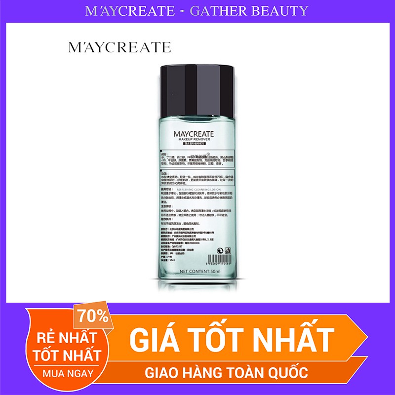 Nước Tẩy Trang ♥️FREESHIP♥️ Tẩy Trang Maycreate Dầu tẩy trang Hàng Nội Địa Trung | BigBuy360 - bigbuy360.vn