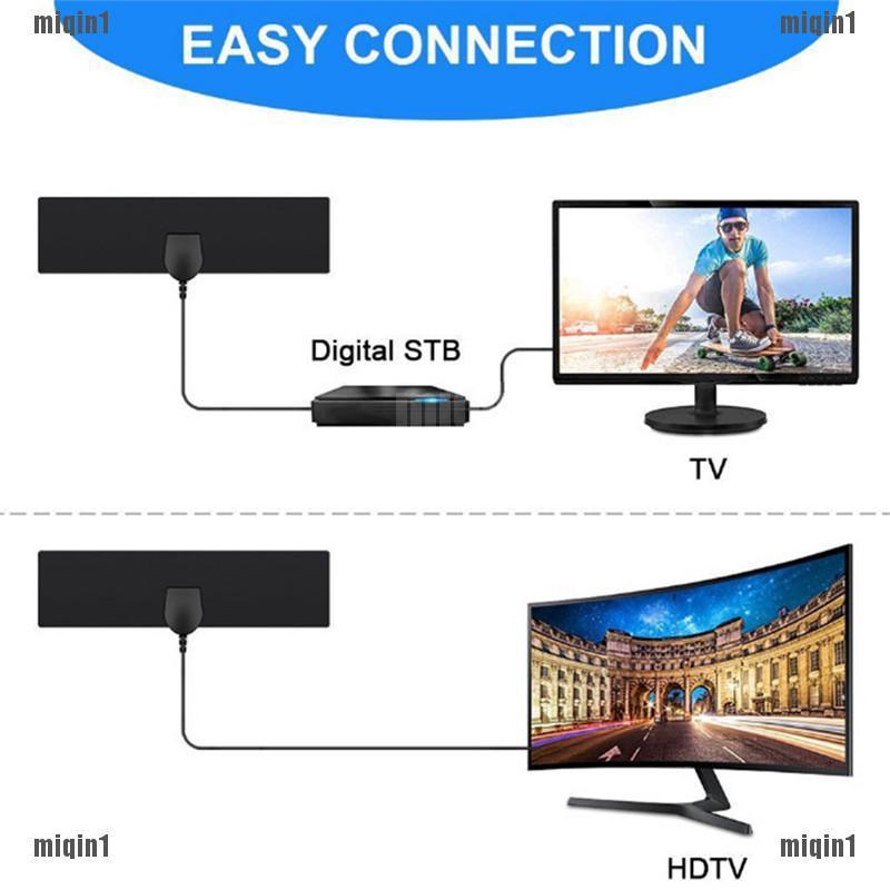 Ăng ten kĩ thuật số HD , thu sóng DVB-T / DVB-T2 có kèm dây cáp