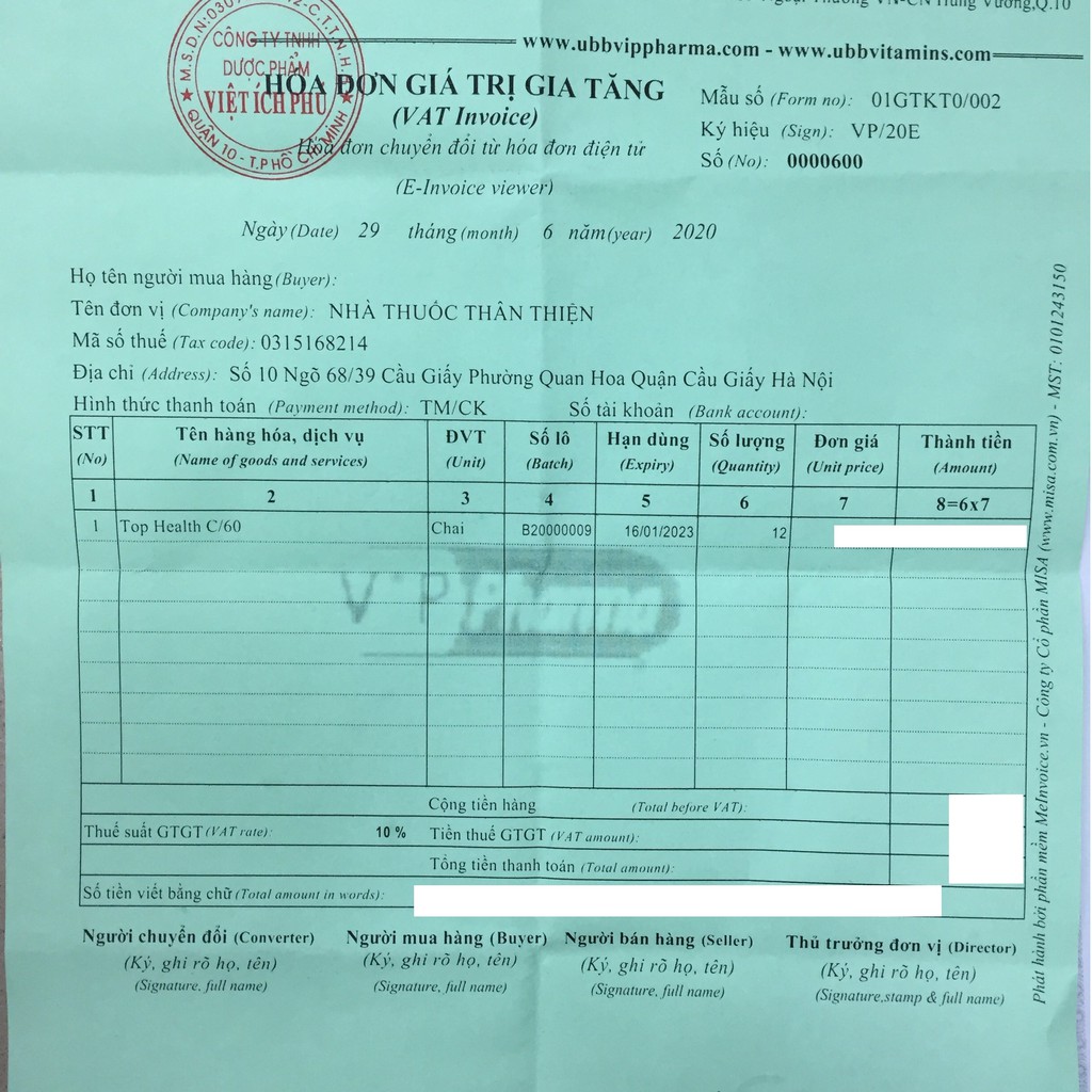 (Hàng Mỹ) Top Health UBB hỗ trợ nâng cao sức khỏe và giảm tình trạng mệt mỏi