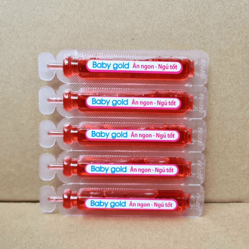 Baby Gold Kids tiêu hoá khoẻ trẻ ăn ngon, giúp bé ăn ngon ngủ tốt, bé thông minh