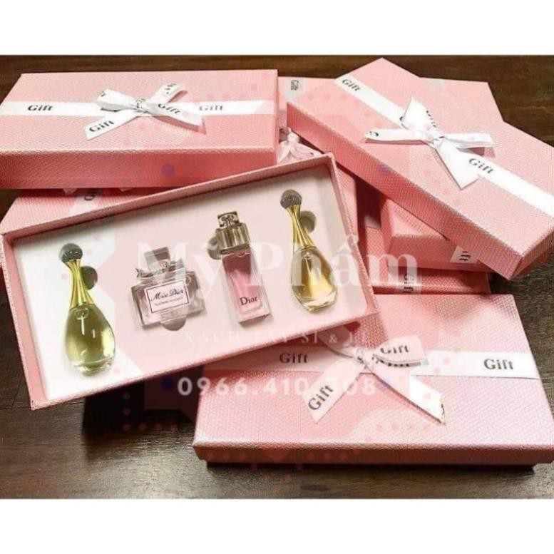 [CHUẨN AUT] Bộ Nước Hoa Gift Set Mini Dior 4 chai