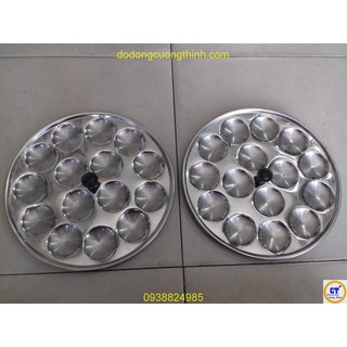Combo khuôn bánh bèo nhỏ đk 25cm