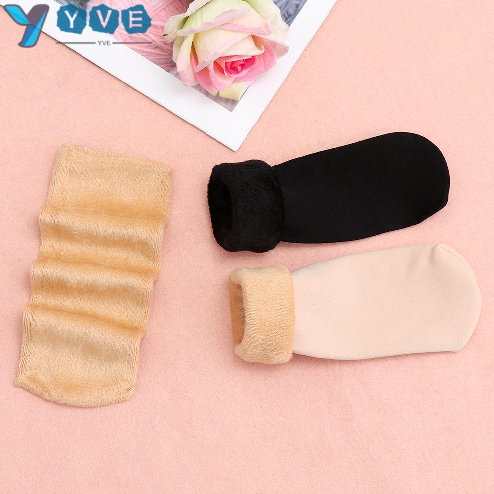 Đôi vớ nhung dày giữ ấm mùa đông nhiều màu dành cho nữ