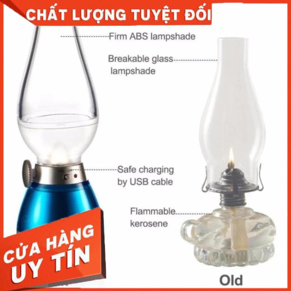 [ Bán Lẻ Giá Sỉ ] Đèn Thổi Cảm Ứng, Đèn Thờ Điện Sạc Pin Thổi Là Sáng, Thổi Là Tắt Tiện Dụng