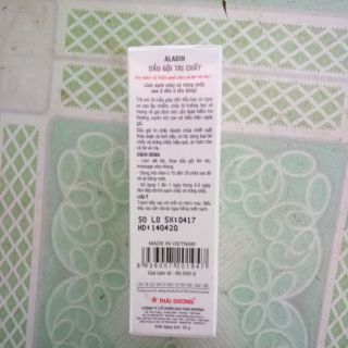 Dầu gội Dược liệu trị chấy Aladin
