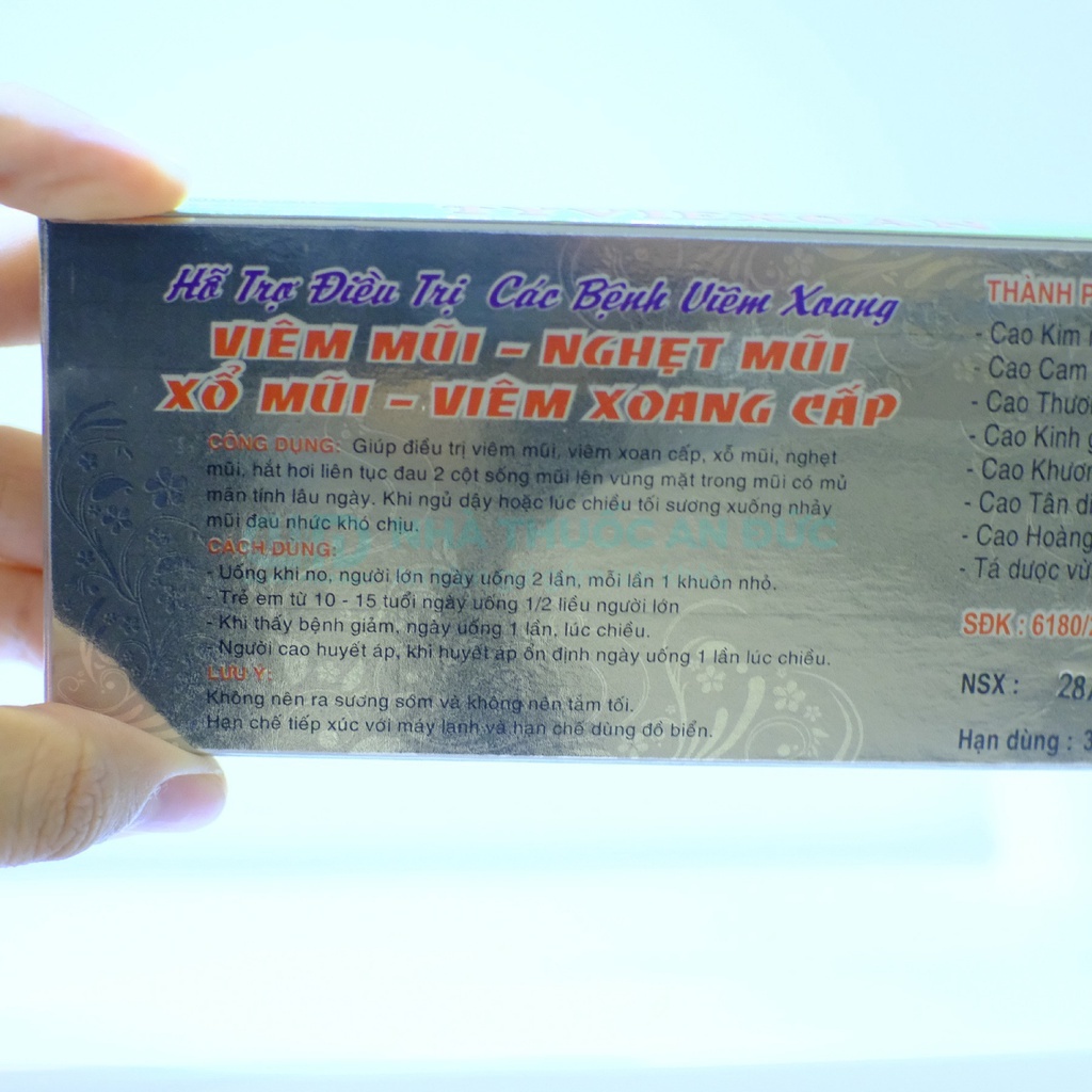 Viêm Mũi Xoang Tyviexoan mẫu mới - Nhà thuốc An Đức