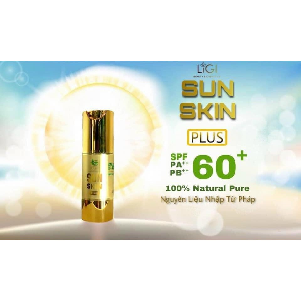 Kem Chống Nắng Cấp Ẩm Làm Trắng Da Sinh Học LiGi 30ml