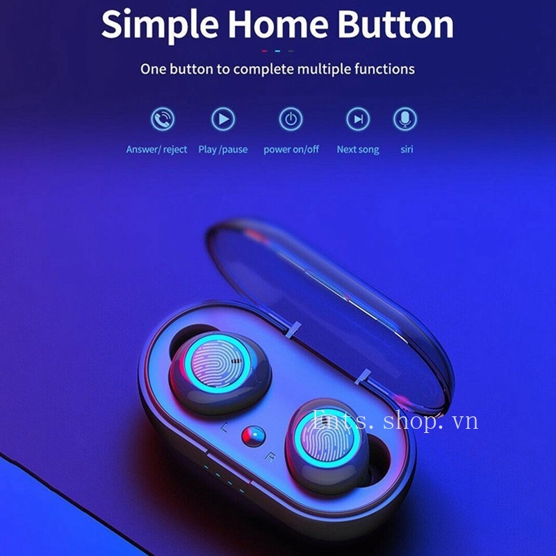 Tai Nghe Mini W12 Bluetooth 5.0 Không Dây TWS Âm Thanh Nổi