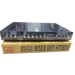 Vang karaoke Văn Thìn W2003S Digital Echo Mixer + Tặng cable AV