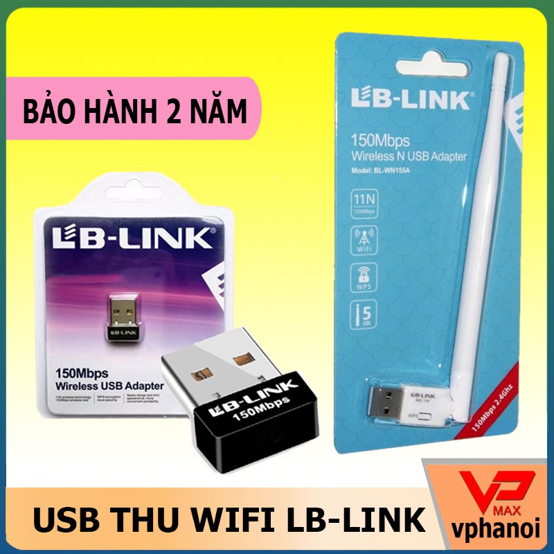 USB thu wifi LBlink Fuller dùng cho máy tính bh 2 năm