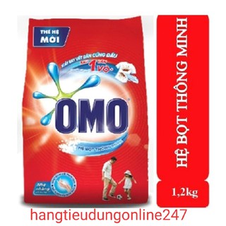 Bột giặt omo 1,2 kg hệ bọt thông minh