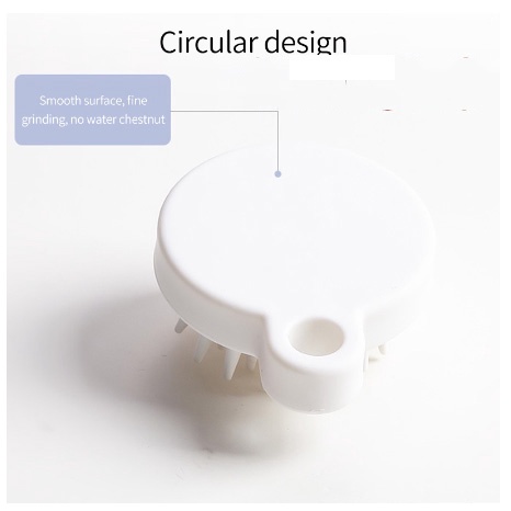 Lược gội đầu Silicon Muji, Lược gội mát xa da đầu, ngăn ngừa gãy rụng tóc - hàng Nhật chính hãng DC25