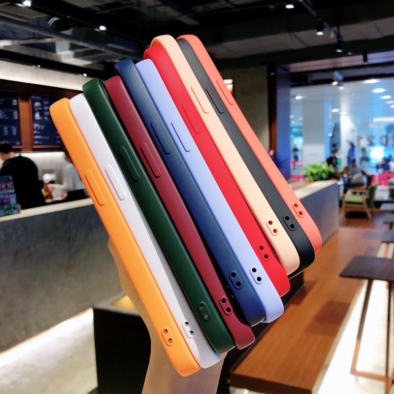 Ốp Điện Thoại Silicone Mềm Chống Sốc Có Ngăn Đựng Thẻ Cho iPhone 14 13 12 11 Pro Max X XR XS Max