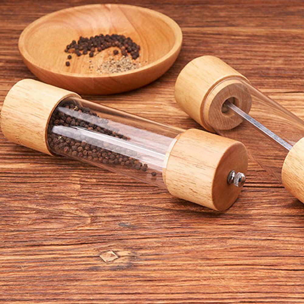 Dụng Cụ Xay Tiêu Bằng Gỗ Tiện Dụng Cho Nhà Bếp