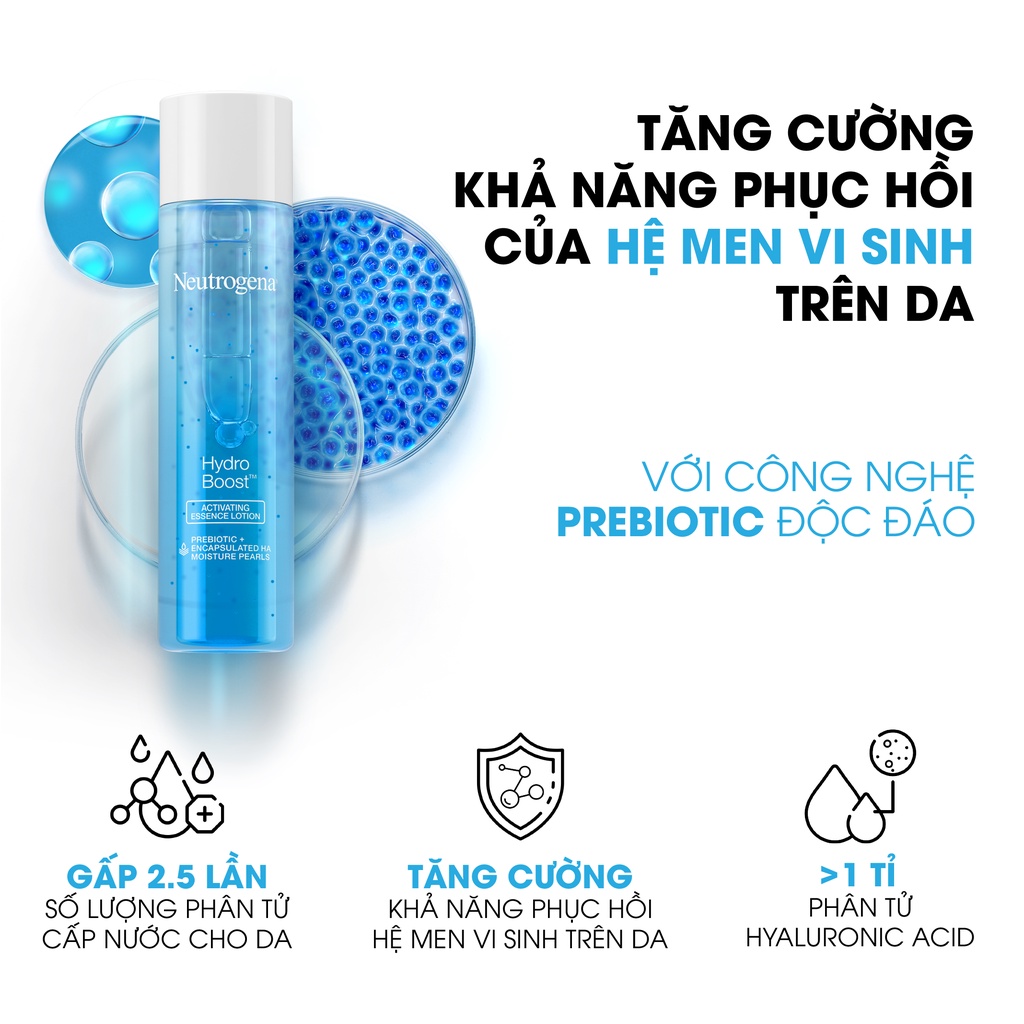 Tinh chất dưỡng ẩm Neutrogena Hydro Boost Activating Essence Lotion 150ml