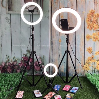 Bộ Đèn Live Stream Size 36cm [Hàng cao cấp 4 màu đèn cực sáng]