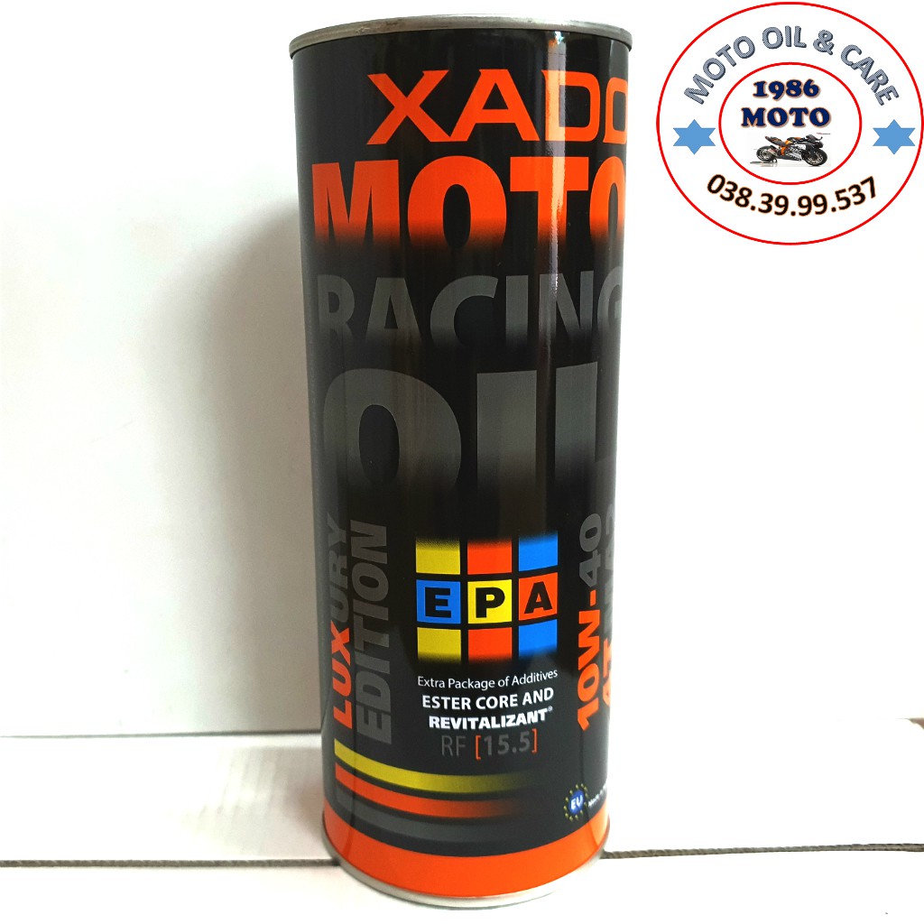 DẦU NHỚT CAO CẤP XADO RACING LUXURY 10W40 VERSION 2.0