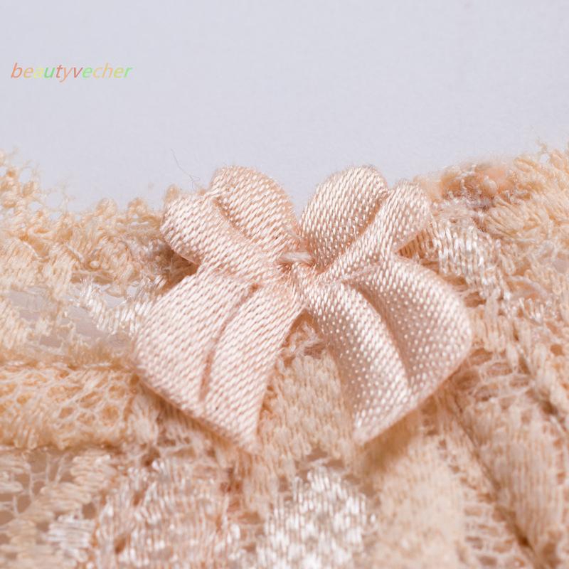 Áo lót cổ chữ V sâu thiết kế trong suốt phối ren quyến rũ cho nữ