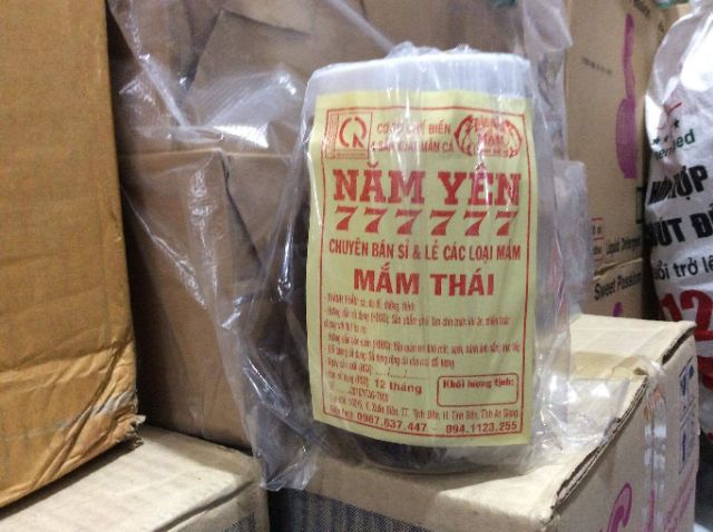 Nửa kí  Mắm Thái châu đốc loại 1.