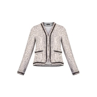 De Leah - Áo Khoác Tweed Kẹp Ren - Thời trang thiết kế