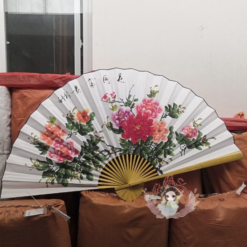 [Nhiều mẫu] Quạt treo tường tranh tường trang trí phong thủy 160cm