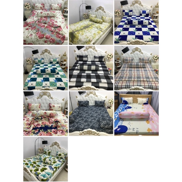 Bộ Drap Thun Hàn 4 món nhiều mẫu | BigBuy360 - bigbuy360.vn
