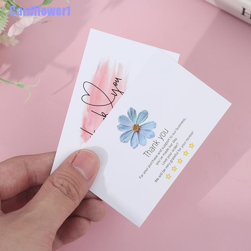 Set 30 tấm thẻ in chữ Thank You độc đáo xinh xắn dùng trang trí