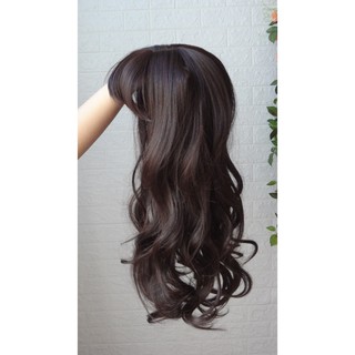BỘ CHE HÓI PHỦ BẠC MỚI - TÓC XOĂN 55CM