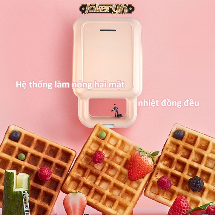 Máy Kẹp Nướng Bánh Mì/Mỳ Sandwich Đa Năng- Máy Làm Bánh Waffle - Làm Đồ Ăn Sáng