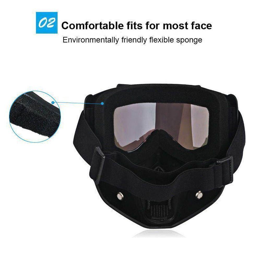 Kính Bảo Hộ Chống Bụi Chắn Gió Khi Đi Xe Đạp Địa Hình BTLIMER