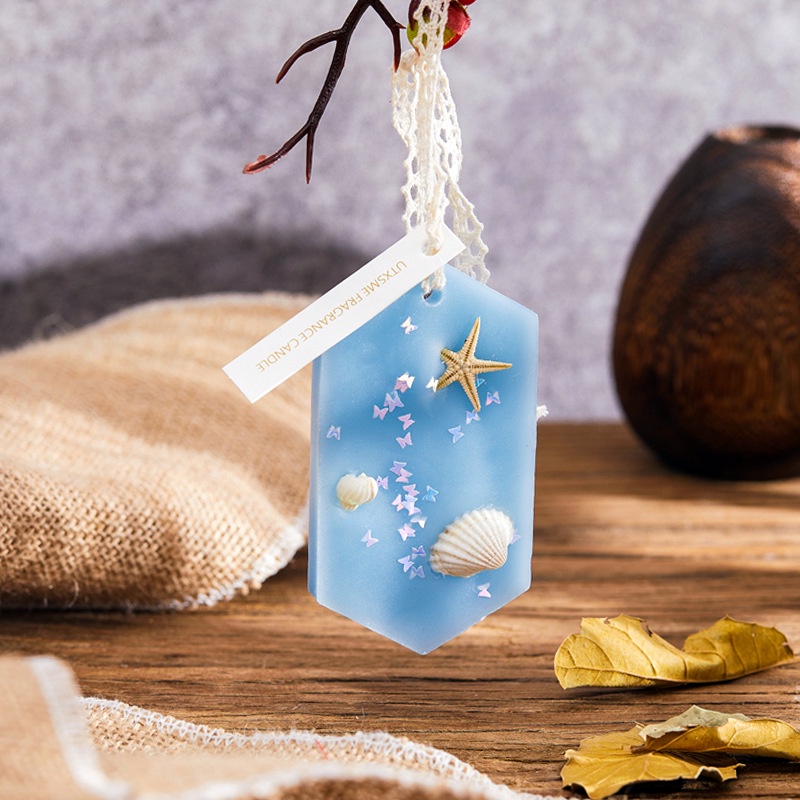 Sáp Thơm Hình Dài Treo Tủ Quẩn Áo Hình Thoi Hoa Khô