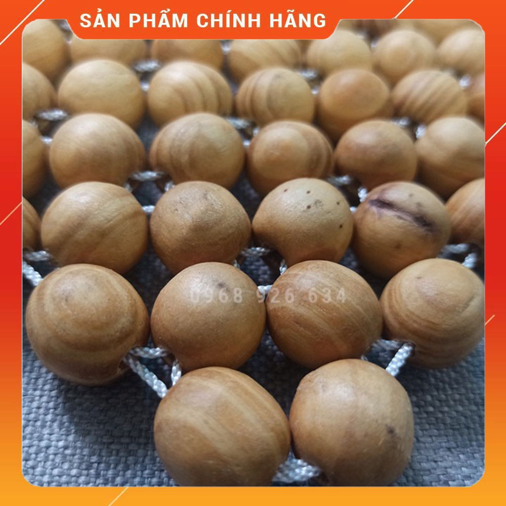 Combo lót ghế hạt gỗFREESHIPLót ghế ô tô đàn thông + lót thông vuông loại tốt