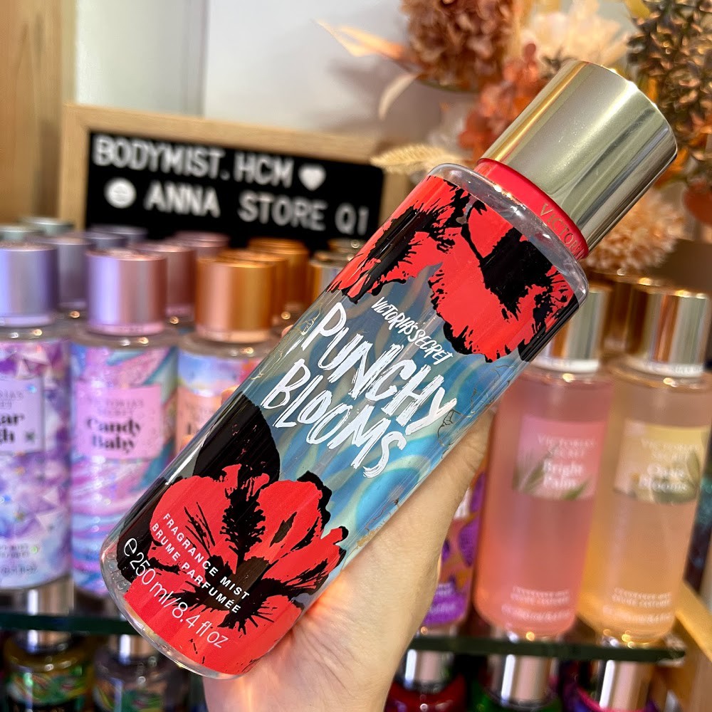 Punchy Blooms xịt toàn thân Victoria Sản phẩm chống nắng