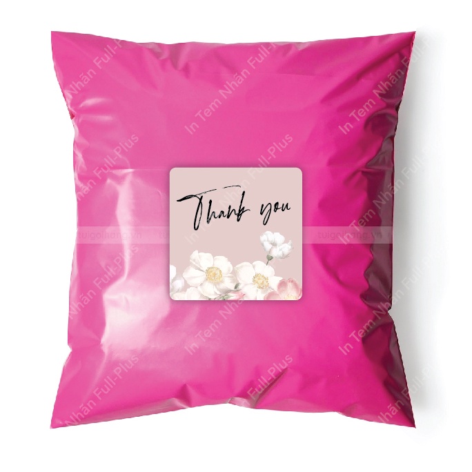 Tem Nhãn Dán Sticker, Miếng Dán Decal Thank You, Cảm Ơn 130 cái/ 1 tấm