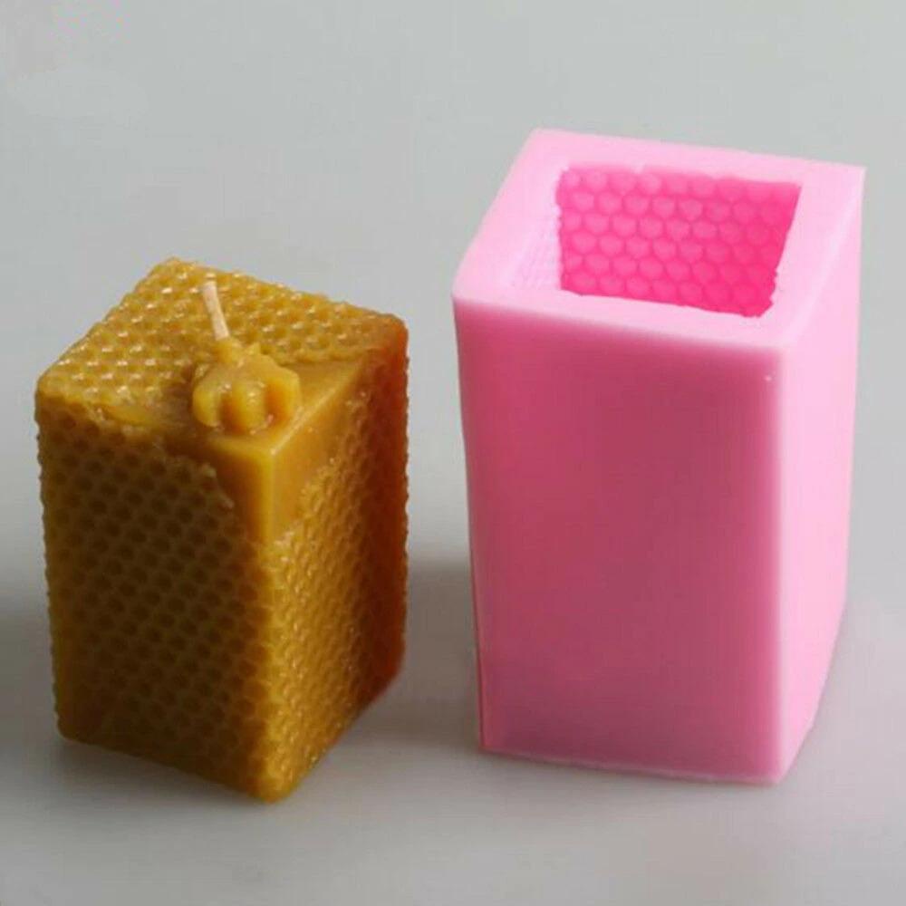 LAKAMIER Khuôn Làm Nến Đất Sét 3D Bằng Silicone