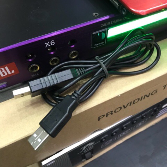 Dây chỉnh vang số RS232 | Dây kết nối vang số X5, X6 với máy tính