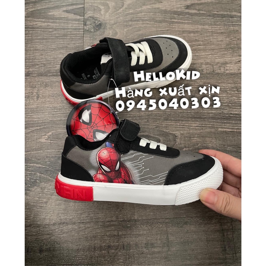 [Mã 2611THTRANG100K hoàn 10% xu đơn 99K] giày sneaker nhện ghi đen