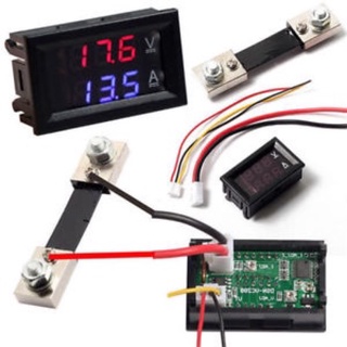 Đồng hồ đo dòng dc 100a - 50a trở shunt